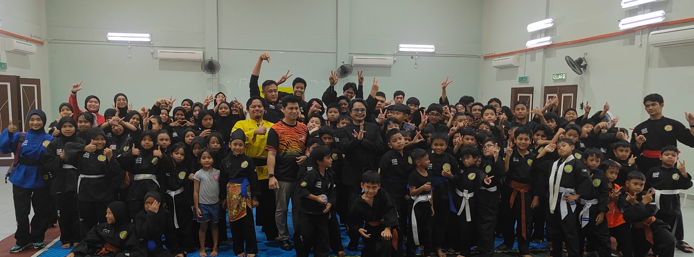 Majlis Ujian Silat Perdana 2025 : Menghimpunkan Pesilat Dari Tiga Negeri